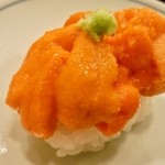 寿し ひでたか - 積丹の馬糞ウニ