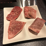 焼しゃぶ・ステーキ・焼肉 SAKAGYU - Ｅセット：～エモイ牛肉～