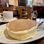 珈琲家 - ホットケーキ