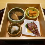 天冨良 麻布よこ田 - 酒菜　日本酒を呼びます