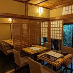 蕎麦おさめ - 趣ある座敷