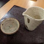 蕎麦おさめ - 「廣戸川」（半合で）