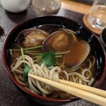 蕎麦おさめ - 蕎麦を啜る（千葉成田在来）