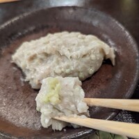 蕎麦おさめ - 塩と山葵で