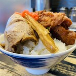 ラーメン サカモト - 可変式自作丼・サイドアタック