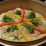 くいもの屋わん - 豚肉の蒸ししゃぶ