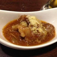 大井町銭場精肉店 - お通しのビーフシチュー