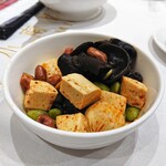 上海小南国1987 - 豆腐とキクラゲの和え物