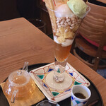 はづちを茶店 - はづちをさん加賀パフェ（2019）4年前