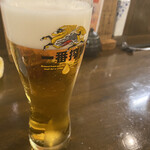 Honkaku Yakitori Daimi U Hete - 生ビールは飲み放題プランに入っておらず、200円プラスすると対象になります