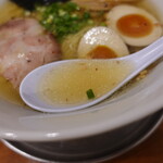 らーめん 丸心 - 鶏+魚介の清湯