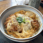 あき本 - セットのかつ丼