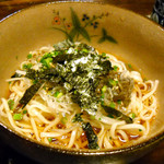 いわ瀬 - 〆の稲庭うどん