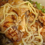 チャイニーズレスト彩華 - 中身を割って味噌ラーメンに変身