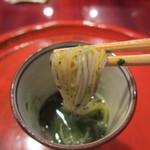 草喰 なかひがし - ジャガイモソーメンリフトアップ