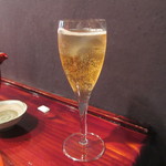 草喰 なかひがし - 梅酒ソーダ割り