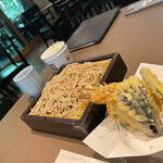 せきれい橋 川上庵 - 天せいろ