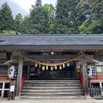 手打ちそば くるまや - 有明山神社