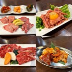 Taishuu Yakiniku Horumon Yottoko - お肉色々