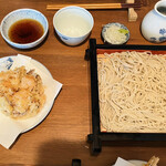 Teuchi Soba Hokage - ランチ小海老かき揚げせいろ