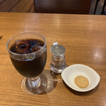 洋食香味亭 - 飲み物はアイスコーヒーをお願いしました