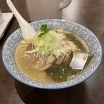 うなぎ処 星山 - 昆布出汁の塩ラーメン