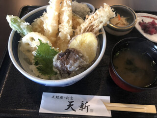 tempurakappoutenshin - えび野菜天丼　1,280円