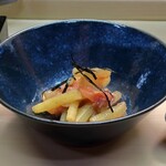 家庭料理 小川 - ふき梅あえ