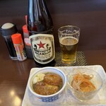 Sekitei - ビール、突き出し