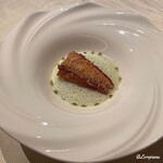 プチレストラン ブーケ・ド・フランス - 甘鯛の鱗焼 ジュ･ド･コキヤージュ