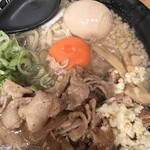 Nikutama Soba Otodo - 黒の器は軽いよ。