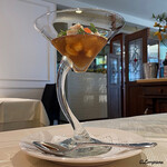 プチレストラン ブーケ・ド・フランス - 鮑と海鞘のコンソメジュレ