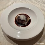 プチレストラン ブーケ・ド・フランス - ポルト酒とフォン･ド･ヴォ―で味わうモリ―ユ