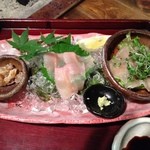 日登美山荘 - 岩魚のお刺身