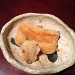 日登美山荘 - 丁子麩の揚げもの