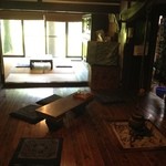 日登美山荘 - 囲炉裏を囲んで