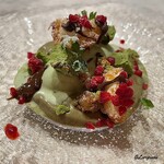 プチレストラン ブーケ・ド・フランス - ピスタチオのグラースとチョコレート