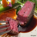 プチレストラン ブーケ・ド・フランス - 歯を当てずともトロケル柔らかさ