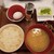 すき家 - 料理写真:納豆たまかけ定食（ご飯ミニ、とん汁変更）