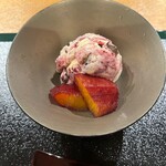 おかもと - アップルマンゴーとベリーのアイス