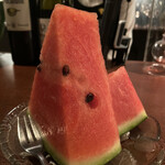 アイニーク - こんなに分厚くカットしてくれたよ