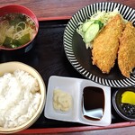 Shokujidokoro Umemoto - アジフライ定食