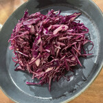 ODETTER - 紫キャベツのサラダ。旦那さんも私もこれ大好き