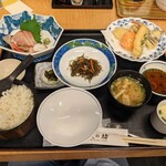 Umi No Sachi Isonobou - 磯の坊定食