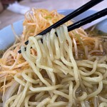 くるまやラーメン - モチモチの太麵