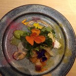 RISTORANTE IL NODO - 5月 畑の収穫（上から）
