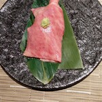 立川 鉄板焼 ステーキ 天 - 宮崎牛肉寿司