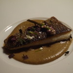 Restaurant Satoshi.F - 平鱸をナスのソースと