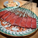 日本料理FUJI - 藤岡さんも初めて巡り合ったと言う、活き締めの金目鯛！！>゜))))彡　一目見てただものでは無いオーラ。