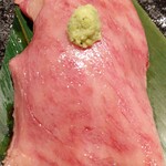 立川 鉄板焼 ステーキ 天 - 宮崎牛肉寿司